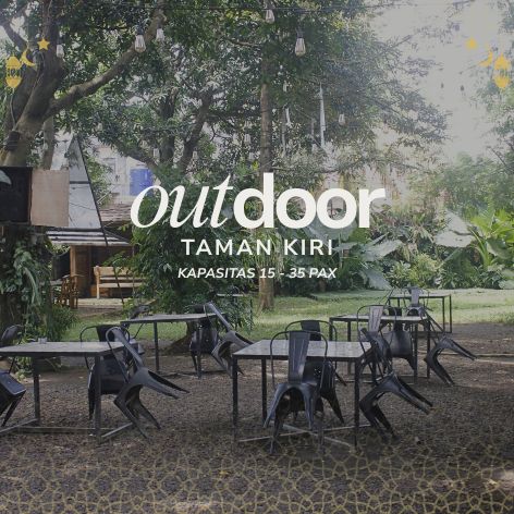 Outdoor (taman kiri)