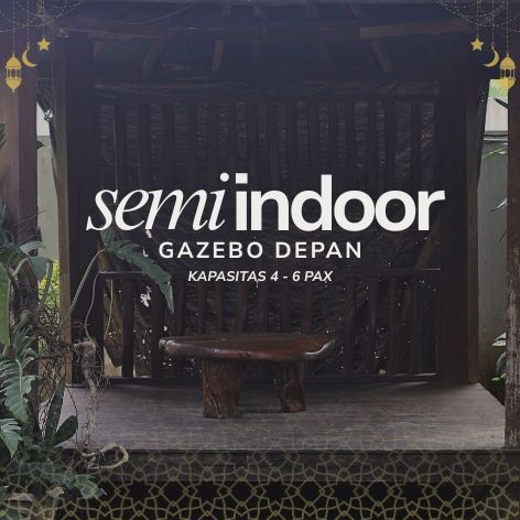 Semi indoor (gazebo depan)