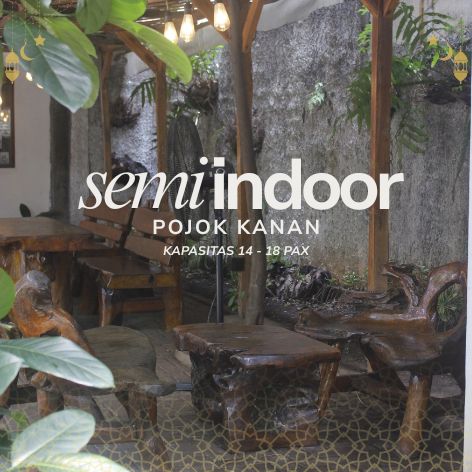 Semi indoor (pojok kanan)