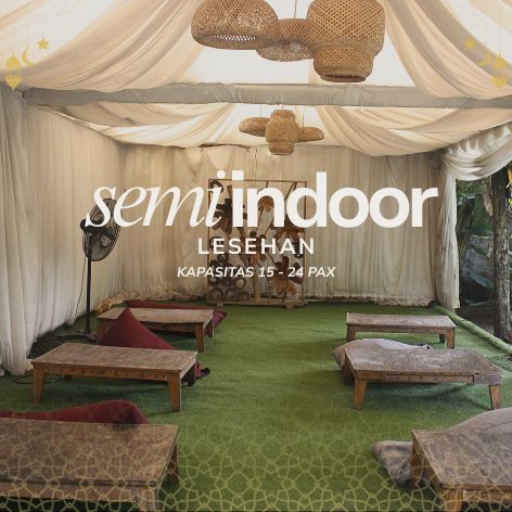 Semi indoor (lesehan)